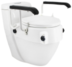 Toilet heightening device