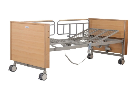 Electric five function folding nursing bed