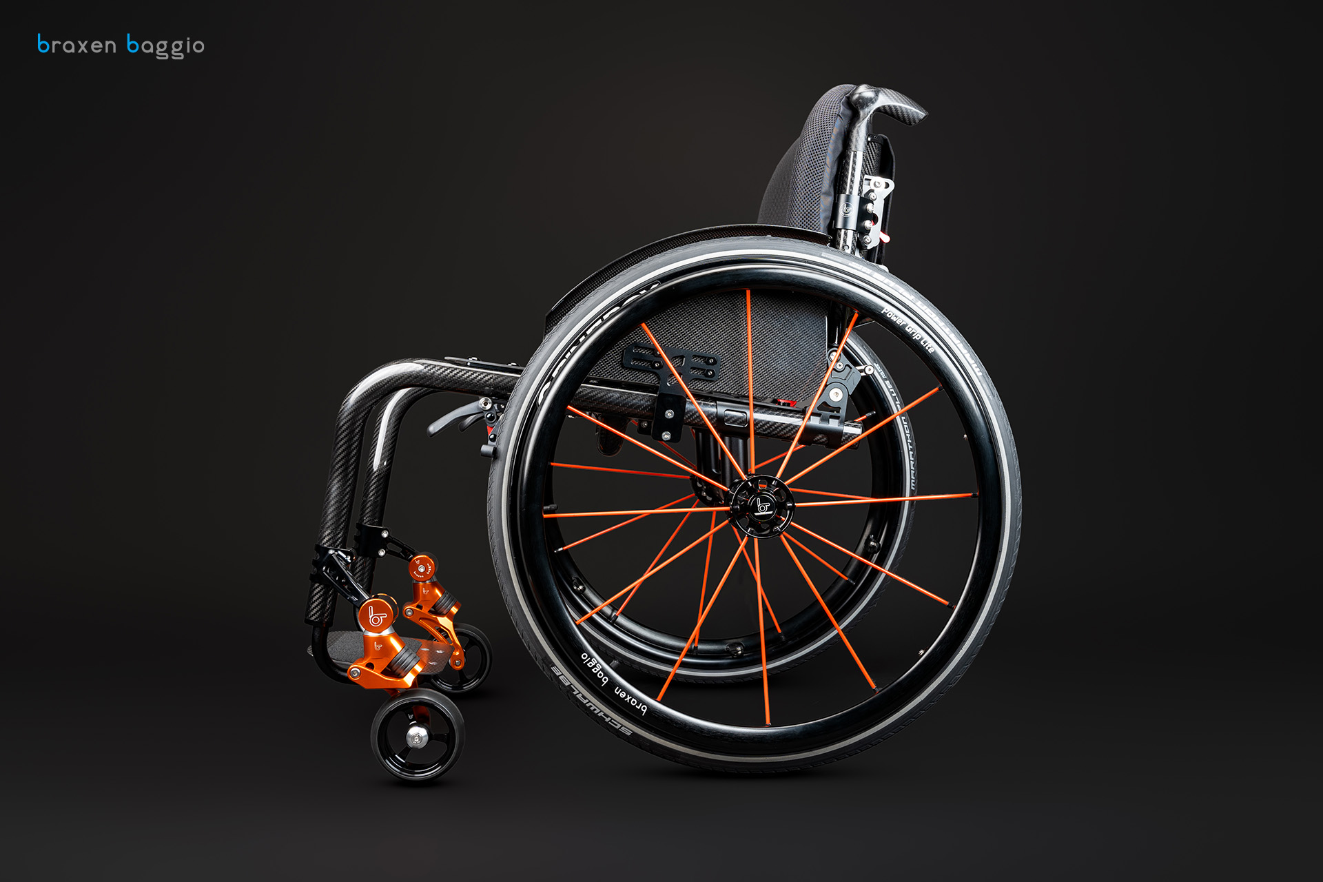 X1 carbon fiber rigid frame sports wheelchair